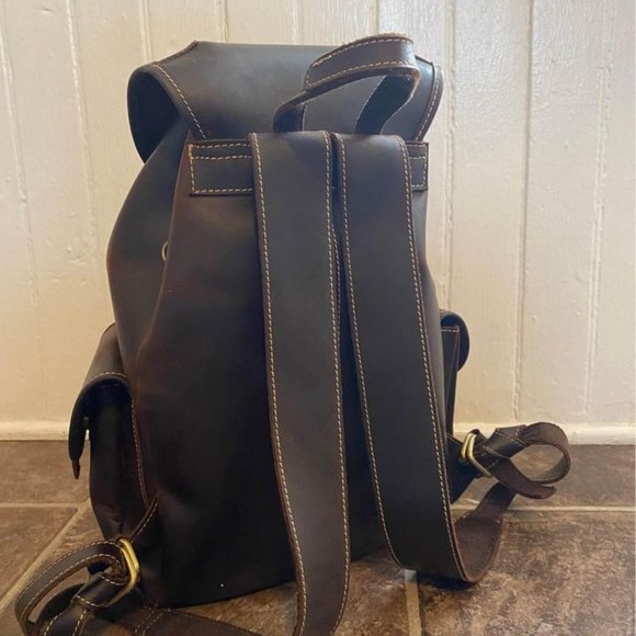 Genuine leather backpack - Picture 2 of 2
